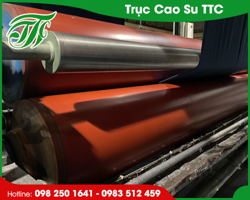Trục cao su ngành vải sợi - dệt nhuộm